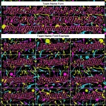 Custom Graffiti Pattern Black-Pink 3D Neon Splatter Authentic Baseball Jersey Custom Graffiti Pattern Black-Pink 3D Neon Splatter Authentic Baseball Jersey